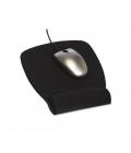 3M Foam Mouse Pad with Wrist Rest, Black, Antimicrobial Product Protection (MW209MB)