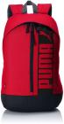 Puma  Pioneer ll 17.5L Backpack Front Black Logo - Red 17.5 L Backpack  (Red, Black)