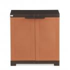 Nilkamal Freedom 09 Mini Shoe Cabinet (Rust and Weather Brown)