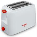 Maharaja Whiteline Viva 750-Watt Pop-up Toaster (Red and White)