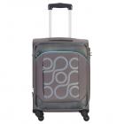 Kamiliant by American Tourister Kam Harita+ Polyester 54.5 cms Grey Softsided Cabin Luggage (KAM HARITA+ SP55CM TSA-W.Gry)