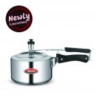 Inalsa Primo 3 Litre Pressure Cooker with Outer Lid (Silver)