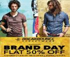 Breakbounce streetwear Flat 50% off