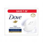 Dove Cream Beauty Bathing Bar, 100g (Pack of 3)