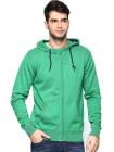 Puma Men Green Hooded Cardigan