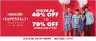 Minimum 40 to 70% off