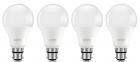 Luminous Shine Eco Base B22 9-Watt LED Bulb (Pack of 4, Cool Day Light)