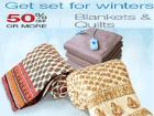 50% Off or more on Blankets & quilts