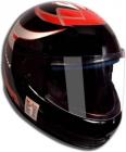 GTB FULL FACE HELMET-ISI MARK-RED KIMI Motorbike Helmet  (Black)