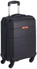 Safari Polycarbonate 56 Ltrs Black Hardsided Carry On (REGLOSS ANTISCRATCH 4W 55 BLACK)
