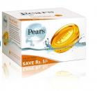 Pears Pure and Gentle Soap with Glycerin and Natural Oils, 125g (Pack of 3)