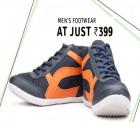 Mens Footwear at just Rs.399