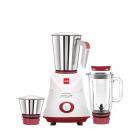 Cello Grind N Mix Ertiga 500-Watt Juicer Mixer Grinder with 3 Jars (Maroon)
