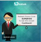 10% instant cashback on add money to mobikwik wallet