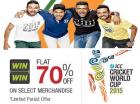 ICC Cricket World Cup 2015 Merchandise Flat 70% off