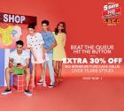 Extra 30% off over 75000 styles