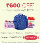 Rs. 600 OFF* on your order worth Rs. 2000 & above