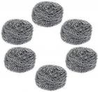 Gala Swash Scrub Pad  (Silver, Pack of 6)