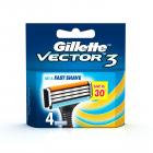 Gillette Vector 3 - 4 Cartridges