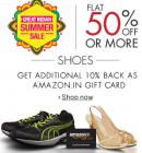 Shoes: Flat 50% Off or More