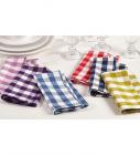 Home Creations Set of 6 Cotton Napkin , Assorted Color (18 X 18 Inch), Set of 18