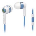 Philips SHE7055AR CitiScape In-Ear Headphones (White and Blue)