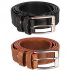 London Fashion Black Brown Color Combo Belt For Men