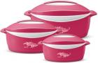 Milton Delight Pack of 3 Thermoware Casserole Set  (3000 ml)