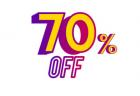 Flat 70% Off On Forever Women