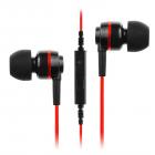 Soundmagic ES18S In-Ear Headphone With Mic (Black/Red)