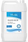 Skiura Hand Rub Sanitizer (kills 99.99% germs and infection without water with triple action formula sanitizes hands, pH balanced, nourishes skin) 5 Ltr Hand Sanitizer Can  (5 L)