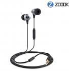 Zoook Jazz Rhythm Dual Air Chambered Earphones with Mic (Black)