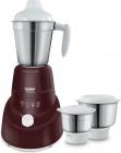 Maharaja Whiteline Mg Turbo Twist (MX- 174) 750 W Mixer Grinder  (Burgundy Color, 3 Jars)