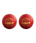 Cosco County Cricket Cricket Ball (Pack Of 2)