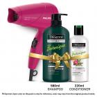 TRESemme Nourish & Replenish Shampoo 580ml & Conditioner 220ml Combo Pack + Philips Hair Dryer