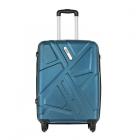 Safari Traffik-Anti Scratch Teal 4 Wheel Hard Luggage-Size Small