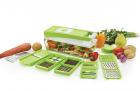 Ganesh Vegetable Dicer, 12 Cutting Blades (14 functions in one), Green