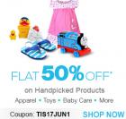 Flat 50% OFF* on Handpicked Products