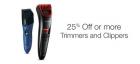 Minimum 25% Off Or More Shavers & Trimmers