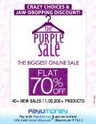 Flat 70% off