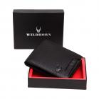 WildHorn Black Genuine Leather Wallet 015