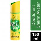 Set Wet Charm Avatar Deodorant Spray Perfume, 150 ml