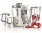 Prestige Champ 550 W Juicer Mixer Grinder(White, 3 Jars)