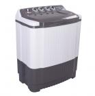 Noble Skiodo 8 kg Semi-Automatic Top Loading Washing Machine (80WMVM Twin Tub 8, White & Grey)