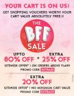 Upto 80% off + Extra 25% off on all products