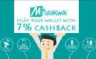 Get 7% cashback on prepaid mobile recharge of Rs. 100 or more