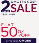 Flat 50% Off