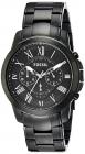 Fossil Grant Chronograph Analog Black Dial Men