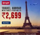 International fares starting Rs.2,699