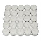 Nanki Trades Wax Tea Light Candle (White, Set of 50)